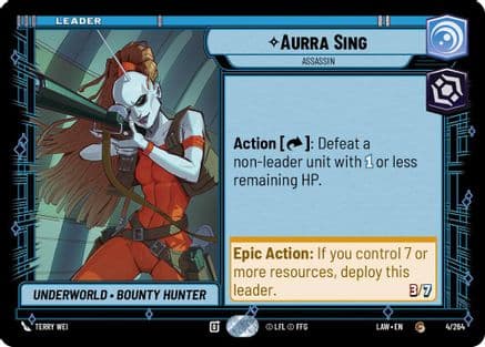 Aurra Sing - Assassin |  (4/264)  [A Lawless Time]