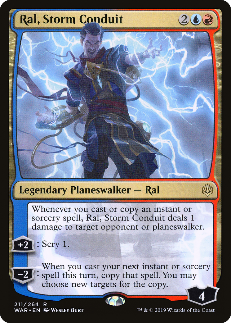 Ral, Storm Conduit [War of the Spark] Foil