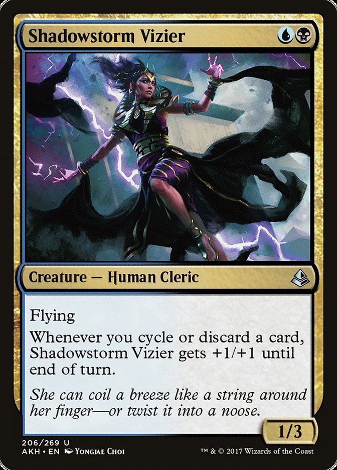 Shadowstorm Vizier 206/269 (Amonkhet) 
