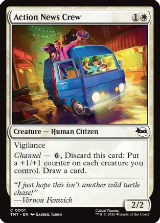 Action News Crew |  Foil (001) [Teenage Mutant Ninja Turtles]