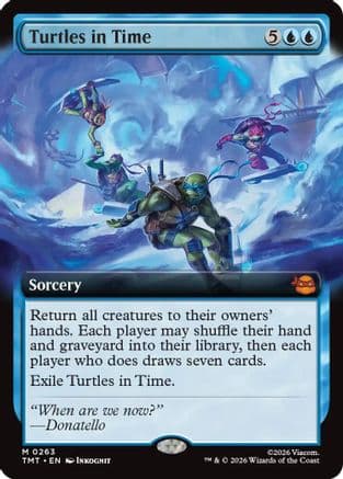 Turtles in Time (Extended Art) |  Foil (263) [Teenage Mutant Ninja Turtles]