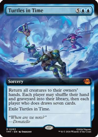 Turtles in Time (Extended Art) |  (263) [Teenage Mutant Ninja Turtles]