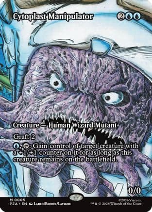 Cytoplast Manipulator (Borderless) |  Foil (005) [Teenage Mutant Ninja Turtles Eternal-Legal]