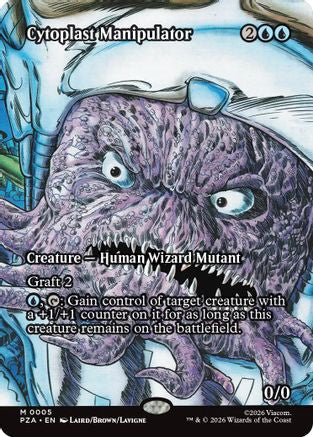 Cytoplast Manipulator (Borderless) |  Foil (005) [Teenage Mutant Ninja Turtles Eternal-Legal]