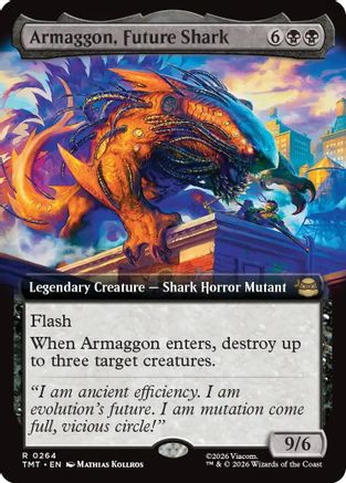 Armaggon, Future Shark (Extended Art) |  (264) [Teenage Mutant Ninja Turtles]
