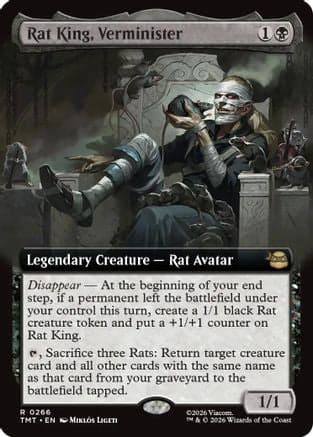 Rat King, Verminister (Extended Art) |  (266) [Teenage Mutant Ninja Turtles]