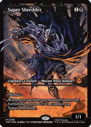Super Shredder (Showcase) |  Foil (285) [Teenage Mutant Ninja Turtles]