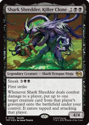 Shark Shredder, Killer Clone |  Foil (320) [Unique and Miscellaneous Promos]
