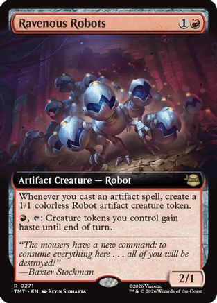 Ravenous Robots (Extended Art) |  (271) [Teenage Mutant Ninja Turtles]
