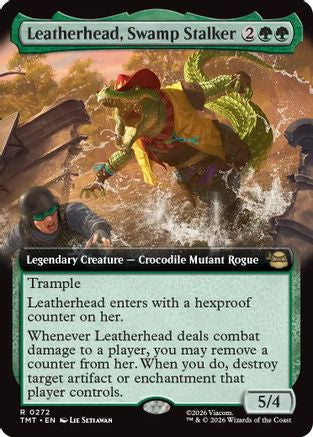 Leatherhead, Swamp Stalker (Extended Art) |  (272) [Teenage Mutant Ninja Turtles]