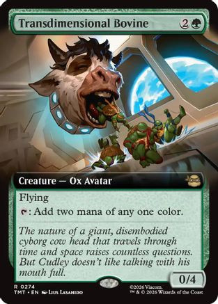 Transdimensional Bovine (Extended Art) |  (274) [Teenage Mutant Ninja Turtles]