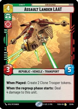 Assault Lander LAAT |  (23/84)  [Twin Suns]