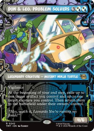 Don & Leo, Problem Solvers (Showcase) |  (242) [Teenage Mutant Ninja Turtles]