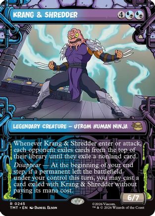 Krang & Shredder (Showcase) |  (245) [Teenage Mutant Ninja Turtles]