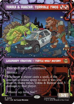 Tokka & Rahzar, Terrible Twos (Showcase) |  (252) [Teenage Mutant Ninja Turtles]