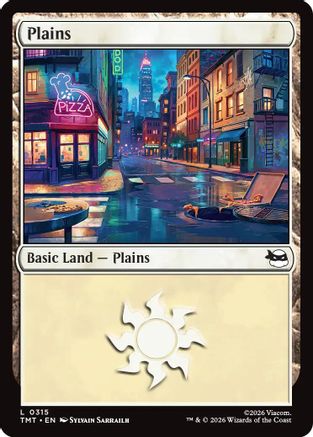 Plains (0315) |  Foil (315) [Teenage Mutant Ninja Turtles]