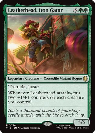 Leatherhead, Iron Gator |  (030) [Teenage Mutant Ninja Turtles]