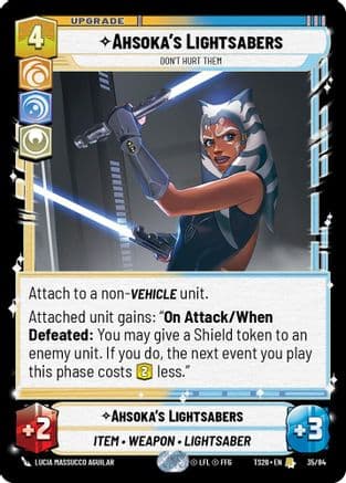 Ahsoka's Lightsabers |  (35/84)  [Twin Suns]