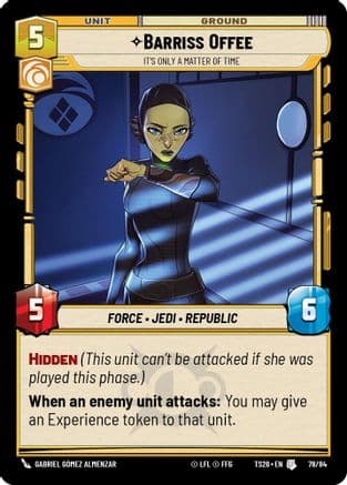 Barriss Offee - It's Only a Matter of Time |  (78/64)  [Twin Suns]