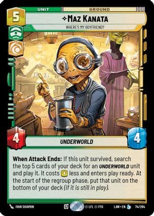 Maz Kanata - Where's My Boyfriend? |  (74/264)  [A Lawless Time]