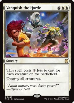 Vanquish the Horde |  (045) [Commander: Teenage Mutant Ninja Turtles]