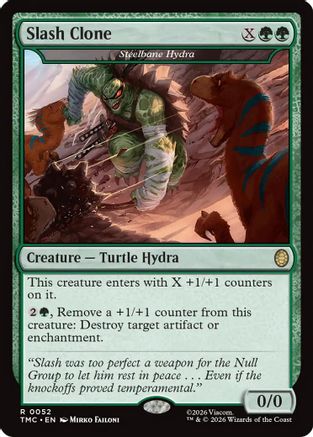 Slash Clone - Steelbane Hydra |  (052) [Commander: Teenage Mutant Ninja Turtles]