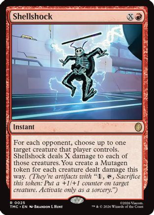 Shellshock |  Foil (025) [Commander: Teenage Mutant Ninja Turtles]
