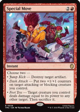 Special Move |  Foil (026) [Commander: Teenage Mutant Ninja Turtles]