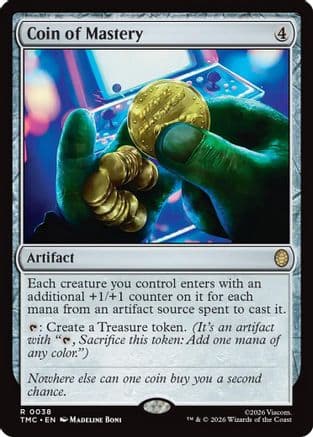 Coin of Mastery |  (038) [Commander: Teenage Mutant Ninja Turtles]