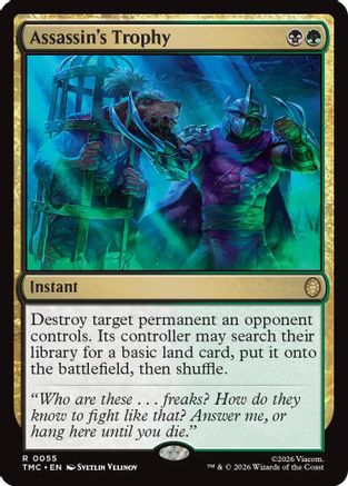 Assassin's Trophy |  (055) [Commander: Teenage Mutant Ninja Turtles]