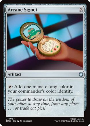 Arcane Signet |  (057) [Commander: Teenage Mutant Ninja Turtles]