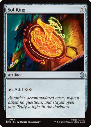 Sol Ring |  Foil (059) [Commander: Teenage Mutant Ninja Turtles]