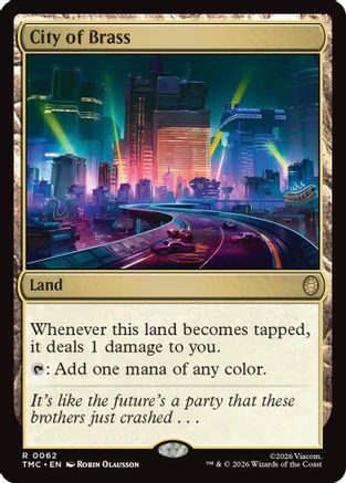 City of Brass |  (062) [Commander: Teenage Mutant Ninja Turtles]