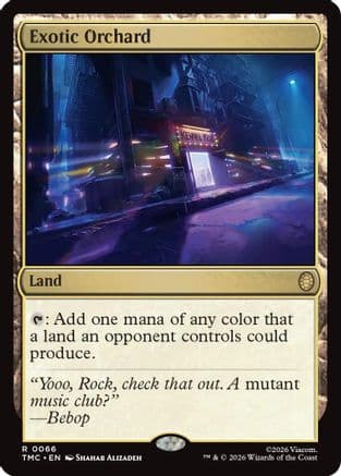 Exotic Orchard |  (066) [Commander: Teenage Mutant Ninja Turtles]