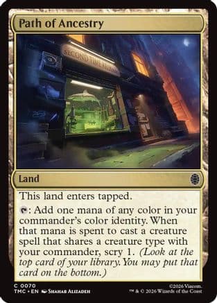Path of Ancestry |  Foil (070) [Commander: Teenage Mutant Ninja Turtles]