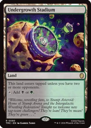 Undergrowth Stadium |  (080) [Commander: Teenage Mutant Ninja Turtles]