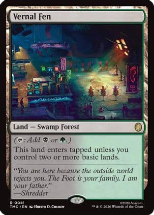 Vernal Fen |  (081) [Commander: Teenage Mutant Ninja Turtles]