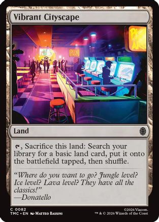 Vibrant Cityscape |  (082) [Commander: Teenage Mutant Ninja Turtles]