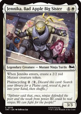 Jennika, Bad Apple Big Sister |  Foil (010) [Teenage Mutant Ninja Turtles]