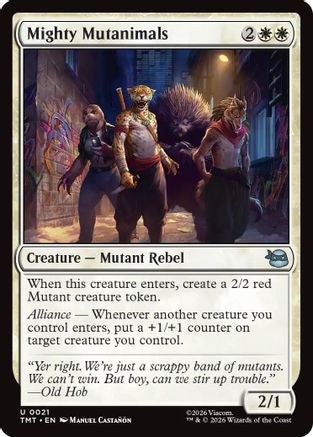 Mighty Mutanimals |  (021) [Teenage Mutant Ninja Turtles]
