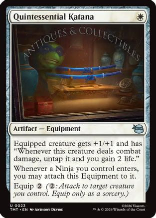 Quintessential Katana |  (023) [Teenage Mutant Ninja Turtles]