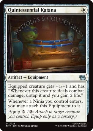 Quintessential Katana |  (023) [Teenage Mutant Ninja Turtles]