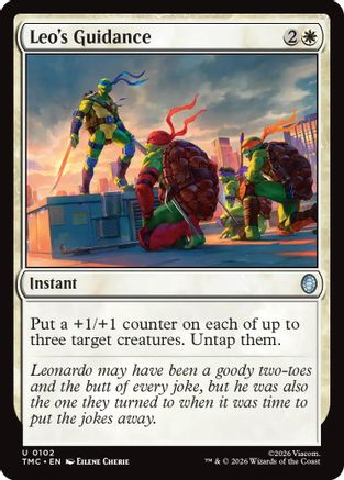 Leo's Guidance |  (102) [Commander: Teenage Mutant Ninja Turtles]