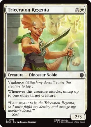 Triceraton Regenta |  (105) [Commander: Teenage Mutant Ninja Turtles]
