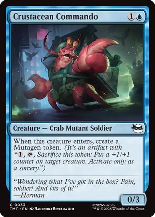 Crustacean Commando |  Foil (033) [Teenage Mutant Ninja Turtles]