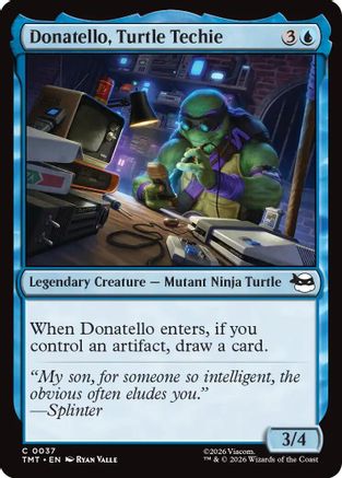 Donatello, Turtle Techie |  Foil (037) [Teenage Mutant Ninja Turtles]