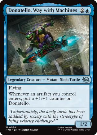 Donatello, Way with Machines |  (038) [Teenage Mutant Ninja Turtles]