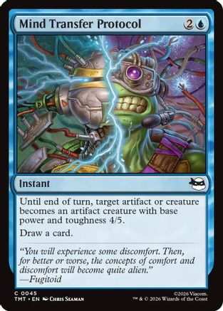 Mind Transfer Protocol |  Foil (045) [Teenage Mutant Ninja Turtles]