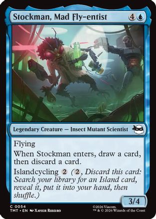 Stockman, Mad Fly-entist |  Foil (054) [Teenage Mutant Ninja Turtles]