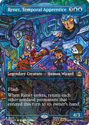 Renet, Temporal Apprentice (Borderless) |  (202) [Teenage Mutant Ninja Turtles]